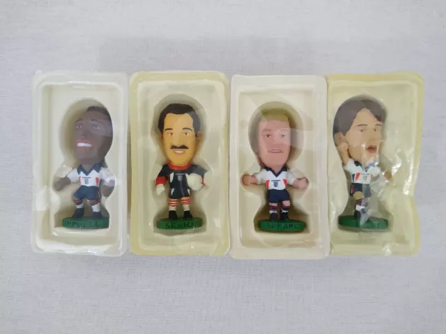 Corinthian Prostars England Figure Bundle Seaman Shearer Campbell Neville WC 98