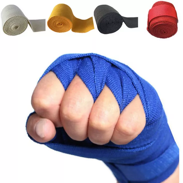 Boxing Gloves Cotton Bandage Fighting Sanda Strap Hand Wraps Handwraps H#EL