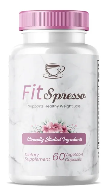 FitSpresso Health Support Supplement -New Fit Spresso 60 Capsules 1Bottle sealed