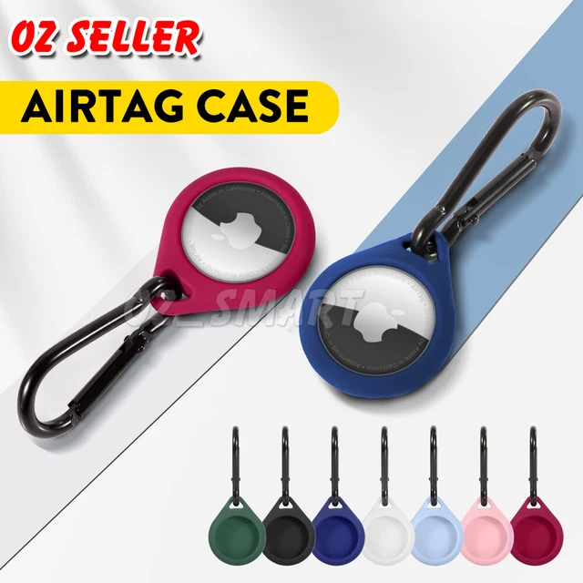 1x Encased Waterproof Airtag Case for Apple Airtag Keychain Holder Black