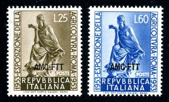 AMG Free Territory of Trieste (FTT) Scott 182-183 MNH