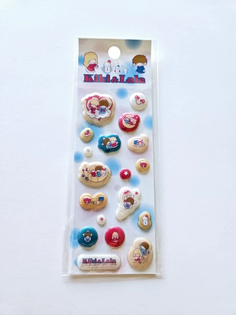 Vtg Sanrio Puffy Stickers NIP Little Twin Stars 2004 Kiki Lala foam vintage Vtg Sanrio Puffy Stickers NIP Little Twin Stars 2004 Kiki Lala foam vintage