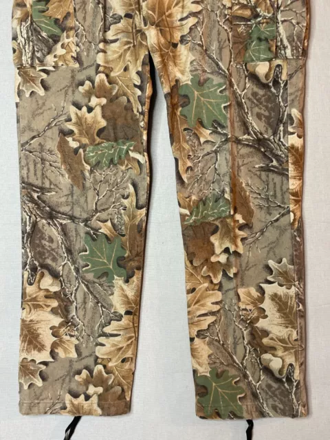 RED HEAD MENS Pants Size Med-Long Cargo Camo Fleece Outdoors Hunting £ ...