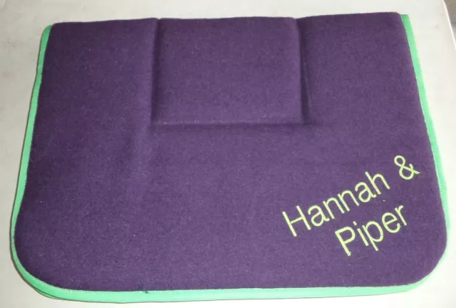 Horse Saddleblanket Purple 60 x 90 cm AUSTRALIAN MADE Saddlecloth