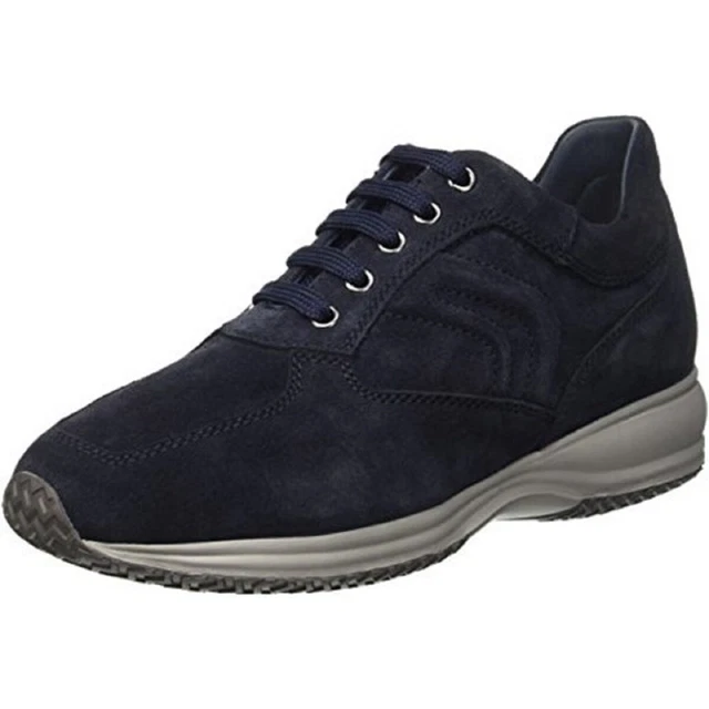 GEOX U HAPPY H Scarpe da Ginnastica Uomo Navy Casual Urban