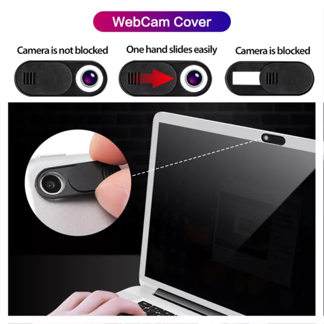 1 / 3 / 6 Pack Webcam Slider Camera Cover Protect Privacy Phone Tablet Laptop TV