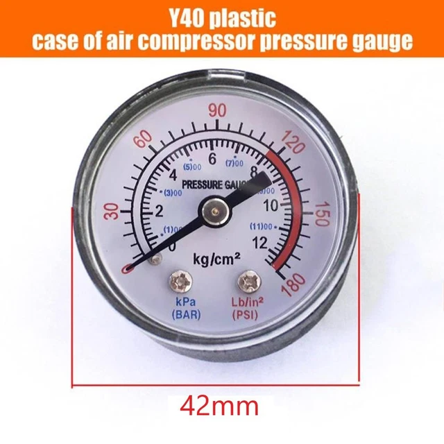 Huile Liquide Jauge Vue M36x1.5mm Mâle Fileté Laiton Air Compresseur