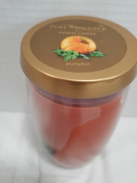 Yankee Candle NEW Pure Radiance PUMPKIN Large Jar 22 Oz One Wick