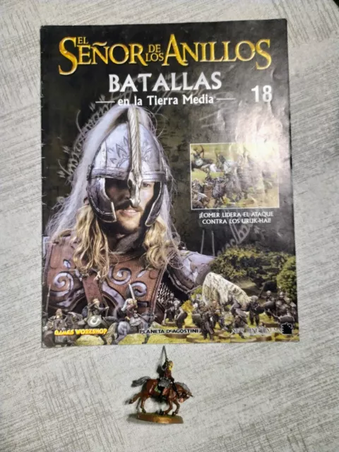 Metal Eomer - OOP - Warhammer The Lord of the Rings Magazine #18 Deagostini