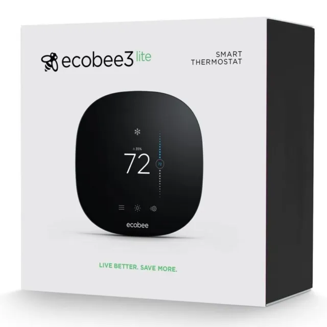 Ecobee EB-STATE3LTP-02 Smart Thermostat - Black
