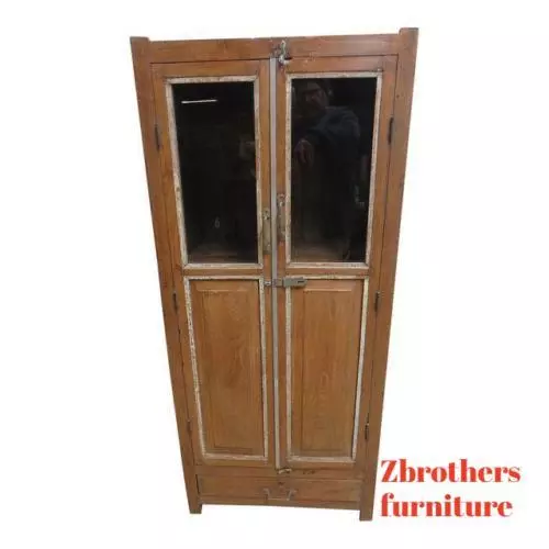 Antique Primitive architectural salvage Hutch  China Cabinet Cupboard m C