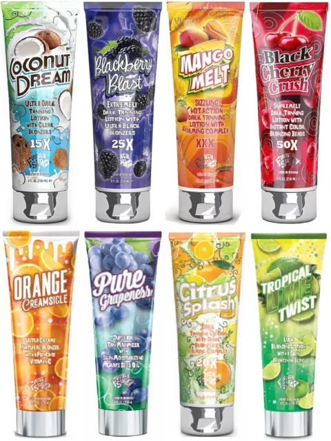 Fiesta Sun FRUITY SCENTSATIONS COLLECTION By Pro Tan Sunbed Tanning Lotion Cream