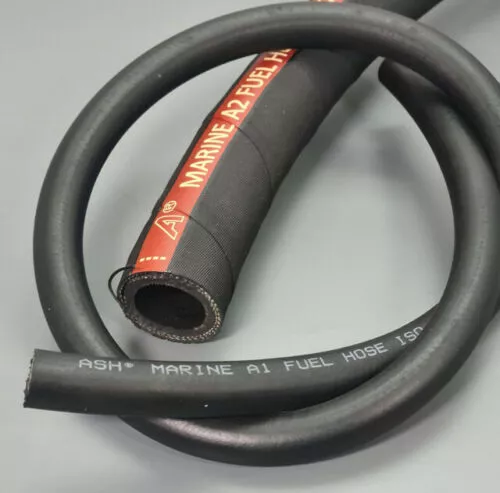 Marine Grade Reinforced Rubber Fuel Hose A1/A2 Boat Exhaust Petrol Diesel Oil