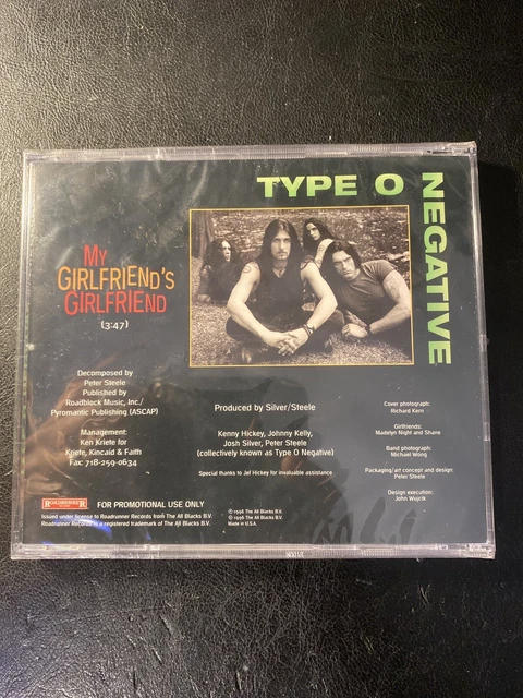 【中古】 My Girlfriend’s Girlfriend タイプ・オー・ネガティヴ Rare Promo CD Type O Negative - My Girlfriend's Girlfriend