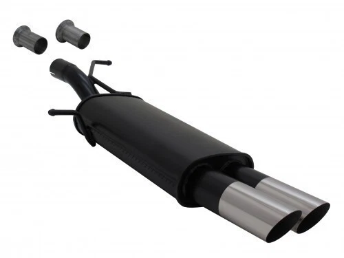 Exhaust muffler end silencer for Renault Clio 2 II 1.4i 55KW 1.9D 74KW Exhaust muffler end silencer for Renault Clio 2 II 1.4i 55KW 1.9D 74KW