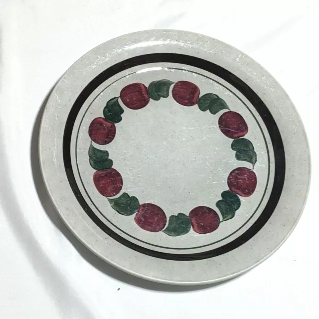 Jackie Lynd for Rörstrand Hand-Painted Birgitta Dinner Plate (Sweden 1970s)