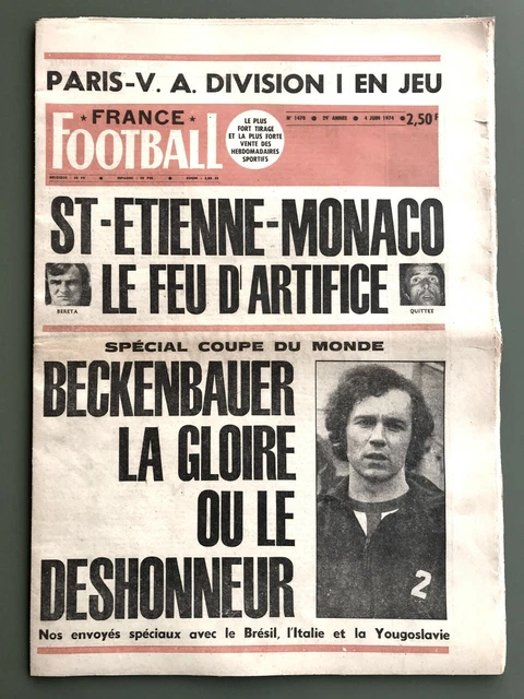 France Football N°2592 décembre 1995 Pelé Le Roi- France 98-coupe du