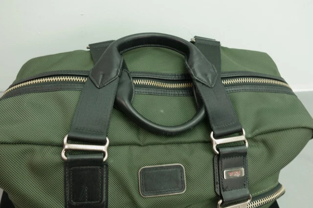 TUMI Alpha Bravo Everett Essential Tote Ballistic Nylon Green 22340 4