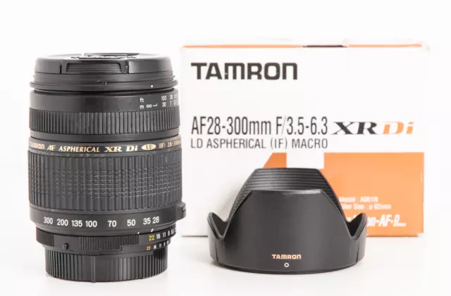 Nikon Tamron AF 28-300mm f/3.5-5.6 XR Di LD *Exc+ Macro Super Zoom Lens