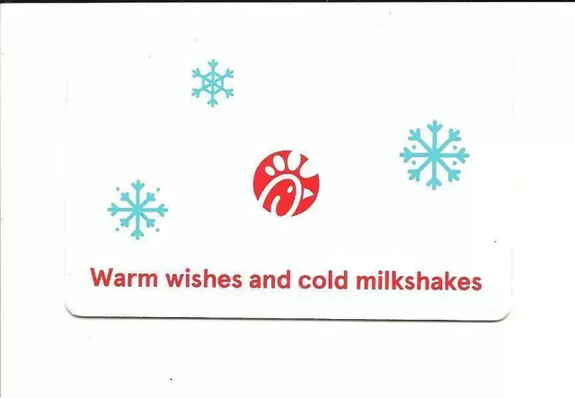 Chick-fil-A * Used Collectible Gift Card NO VALUE * FD-53615