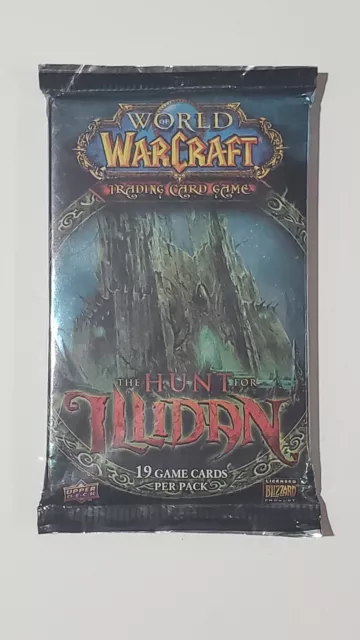 World of Warcraft Trading Card Game TCG The Hunt for Illidan  19 card pack