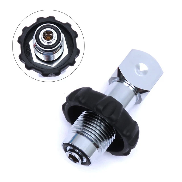 KIT CONNETTORE ADATTATORE cilindro serbatoio CO2, G1/2-14 filo CO2