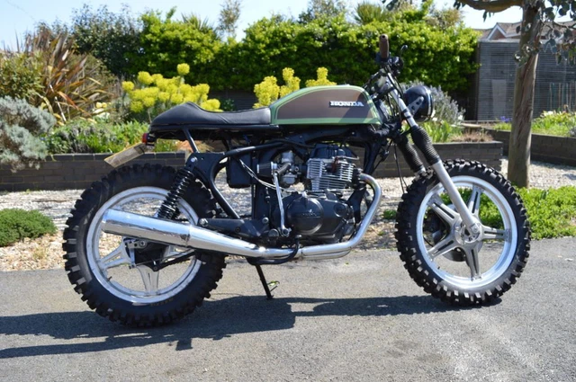 HONDA CB250N SUPERDREAM custom cafe racer brat bike street