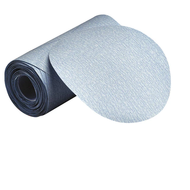 NORTON 66254487415 PSA Sanding Disc Roll,5 In,P80GSC