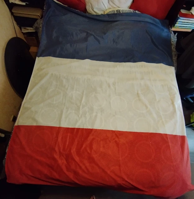 Drapeau Pavillon Francais Grand Format 225 X 150 Cm