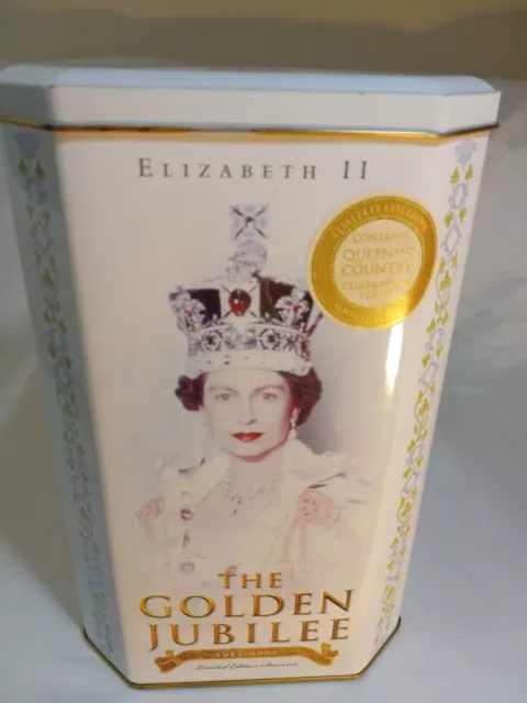 Tin Elizabeth II The Golden Jubilee Limited Edition