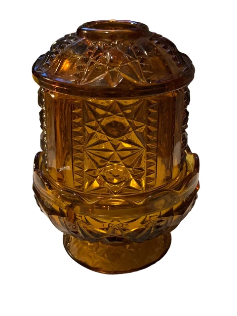 Indiana glass stars and discount bars fairy lamp