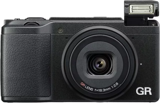 Ricoh GR II 16.2MP Black Compact Digital Camera W/Box from JAPAN
