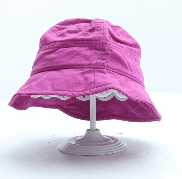 Cappello a secchio rosa cotone United Colors of Benetton per bambina taglia XS