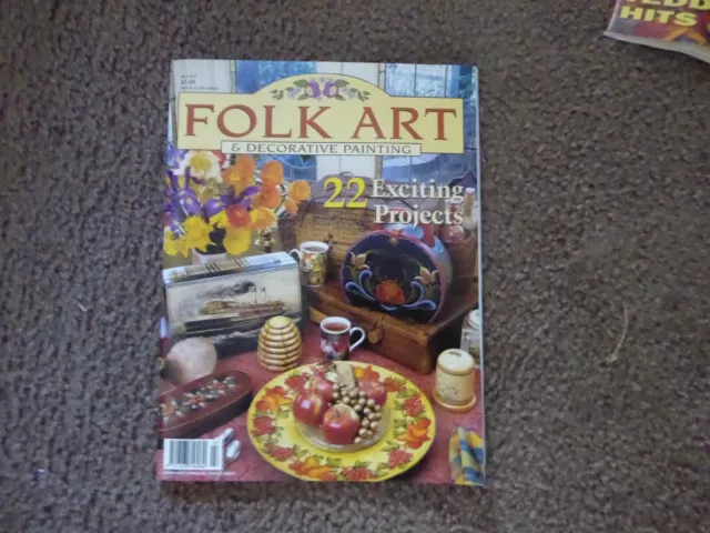 "Folk Art & Decorative Painting" Book 22 Exciting Projects. Vol 4. No5