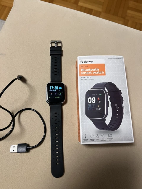 Denver SW-165 Smartwatch mit Blutsauerstoff- und Herzfrequenzsensor
