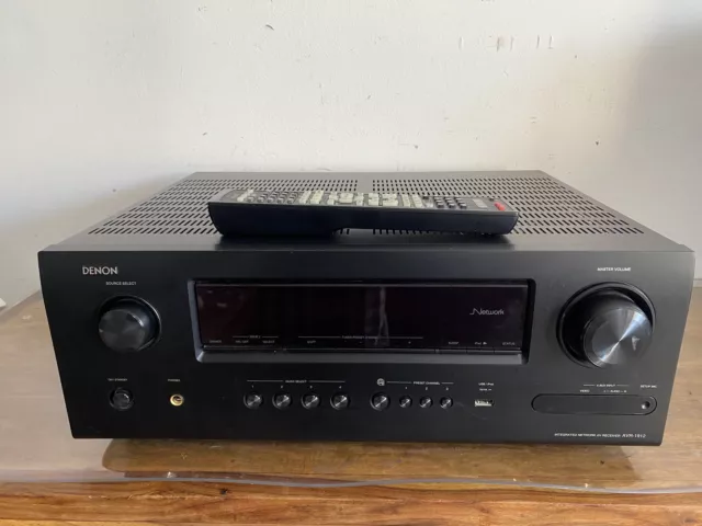 Denon AVR-1912 HDMI 1080P 3D ARC Netzwerk USB  7.1 AV Receiver