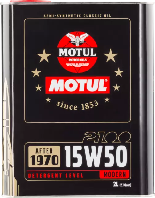 MOTUL Motorschmieröl 2100 15W50 (CLASSIC) 2L