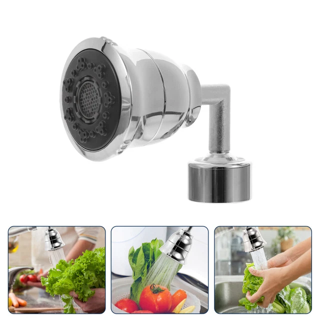 360 ° Faucet Sprayer Water Spigot Anti Tap Taps Restrictor Bubbler