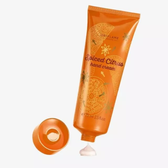 2 cremas de manos cítricos especiadas Oriflame