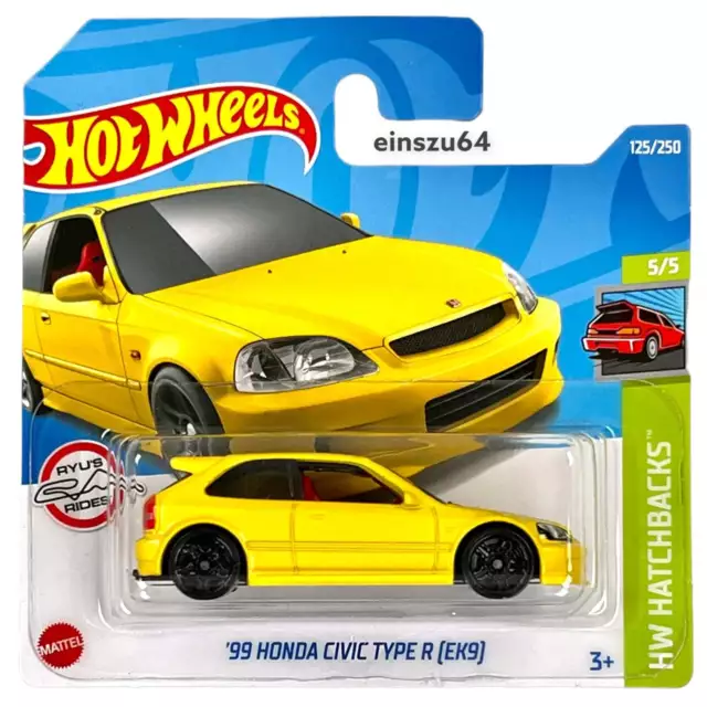 Hot Wheels 2022 - ´99 Honda Civic Type R (EK9 ) - Hatchbacks 5/5 - HCT98 125/250