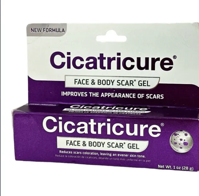 Cicatricure Scar Reducing Cream, Face & Body Scar Gel, 1 oz (30g)