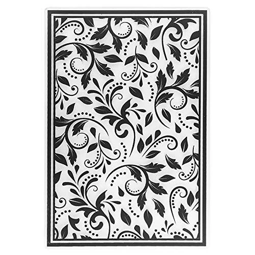 Idee con cuore, stencil per goffratura | 15 cm x 10 cm | adatto per le comuni macchine per goffratura e fustellatrici (ornamentik 1