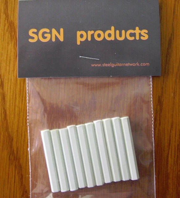 PEDAL STEEL GUITAR Tuning Nuts 1 1/2 x 3/32 inch 10 pk 13.97 PicClick