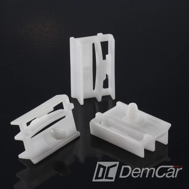 40-Piece Side Sill Repair Clip Set For BMW 3 Series E36, E46, E90 – Black, White, Green
