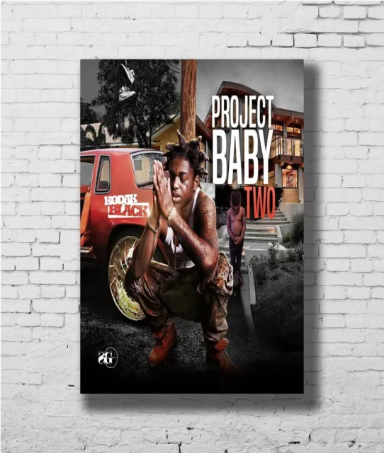 368321 Kodak Black Project Baby 2 Mixtape Hip Hop Art Decor Print Poster Plakat