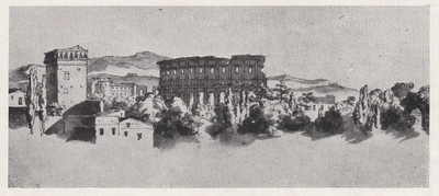 1930 Stampa E1149 Varsavia Castello Lazienky  Pitture nella Sala di Salomone 