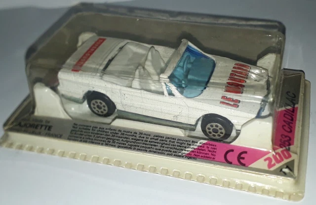 MAJORETTE SERIE 200 ref.202 405 TURBO PUB SHELL FIRESTONE LE MOUTARD
