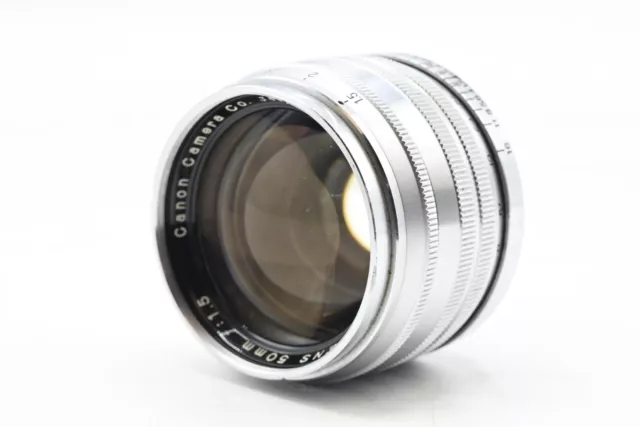 Canon Rangefinder 50mm f1.5 LTM M39 Lens *Read #677 2