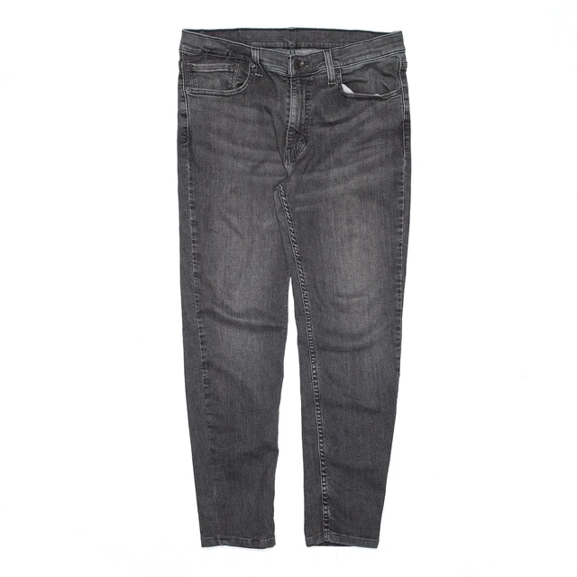 Jeans dritti LEVI'S 511 da uomo in denim nero alterato W31 L27