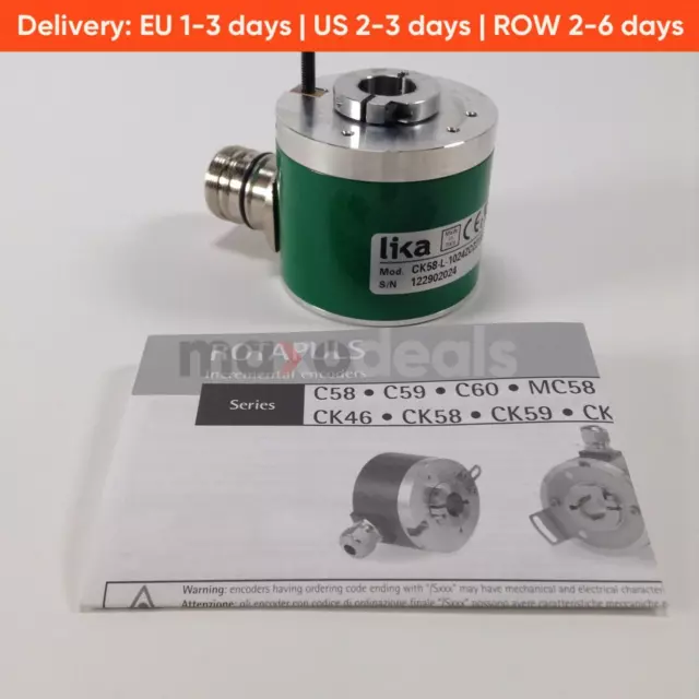 Lika CK58-L-1024ZCZ215R Absolute multi-turn encoder New NMP